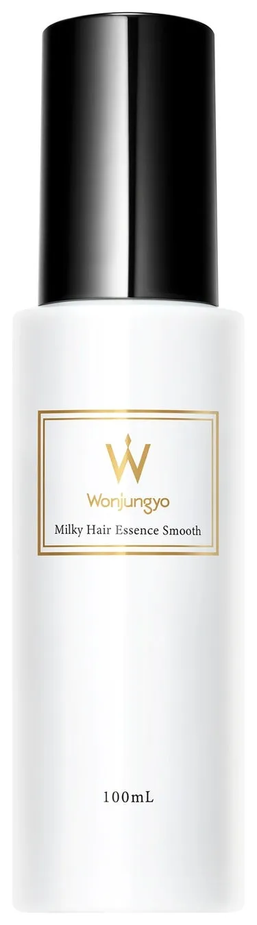 ウォンジョンヨ ミルキーヘアエッセンス スムースのボトル