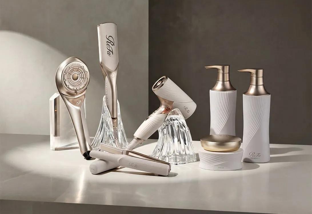 ReFaアイボリーシリーズの製品集合カット