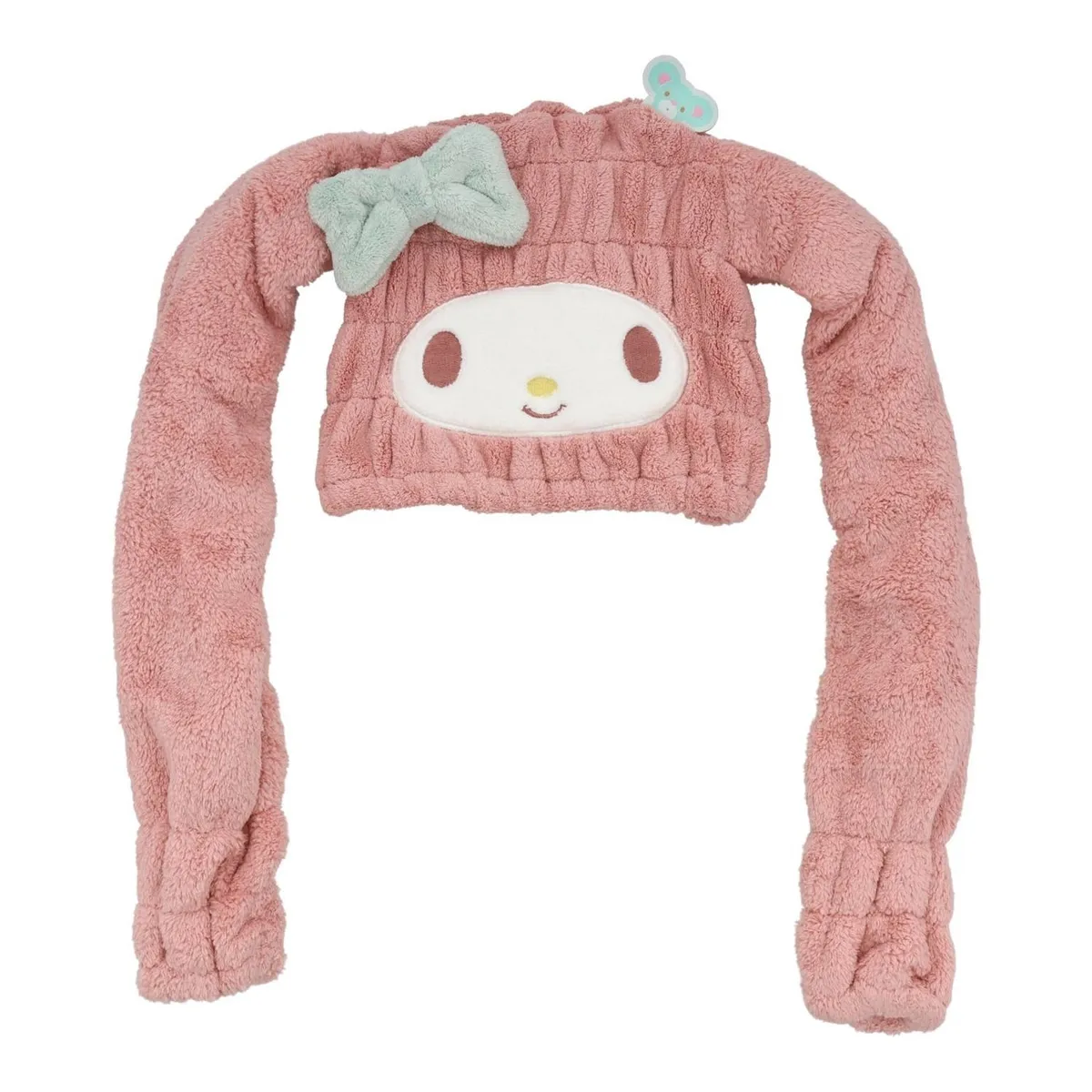 マイメロディデザインのヘアドライキャップ