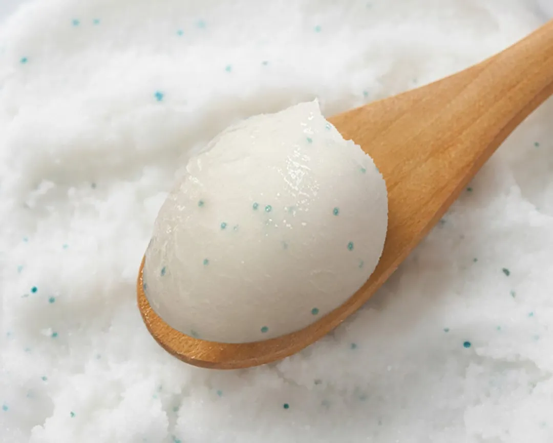 ソルベのような質感のスクラブテクスチャー