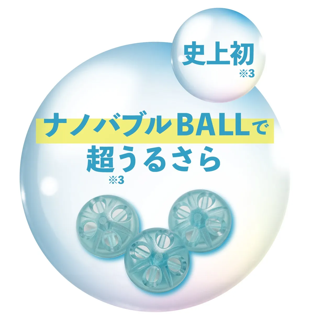 史上初のナノバブルボールの仕組み