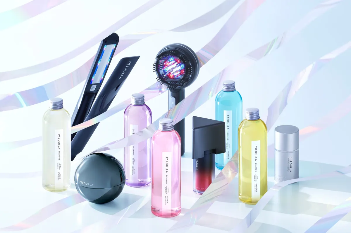 MEDULLAのパーソナライズヘアケア製品ラインナップ