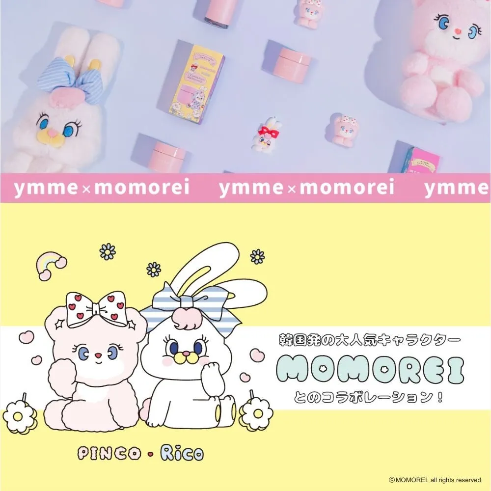 ymmeとMOMOREIのコラボメインビジュアル