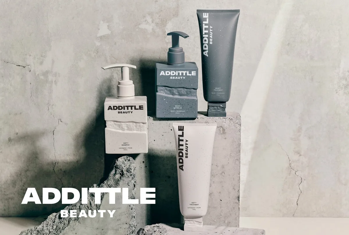 ADDITTLE BEAUTYのヘアケアラインナップ