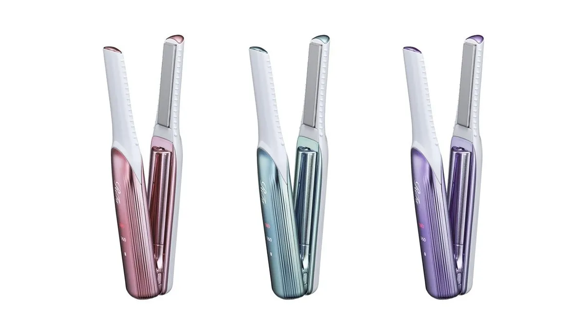 ReFa FINGER IRON STのエムピンク、エムミントグリーン、エムパープル