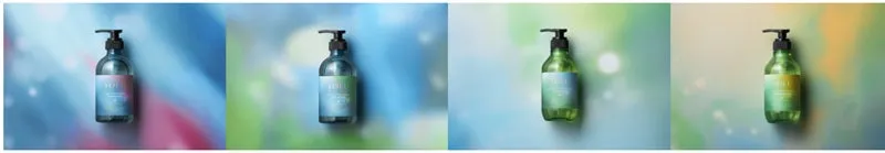 夏の夜空を彩る花火のようなグラデーションボトル