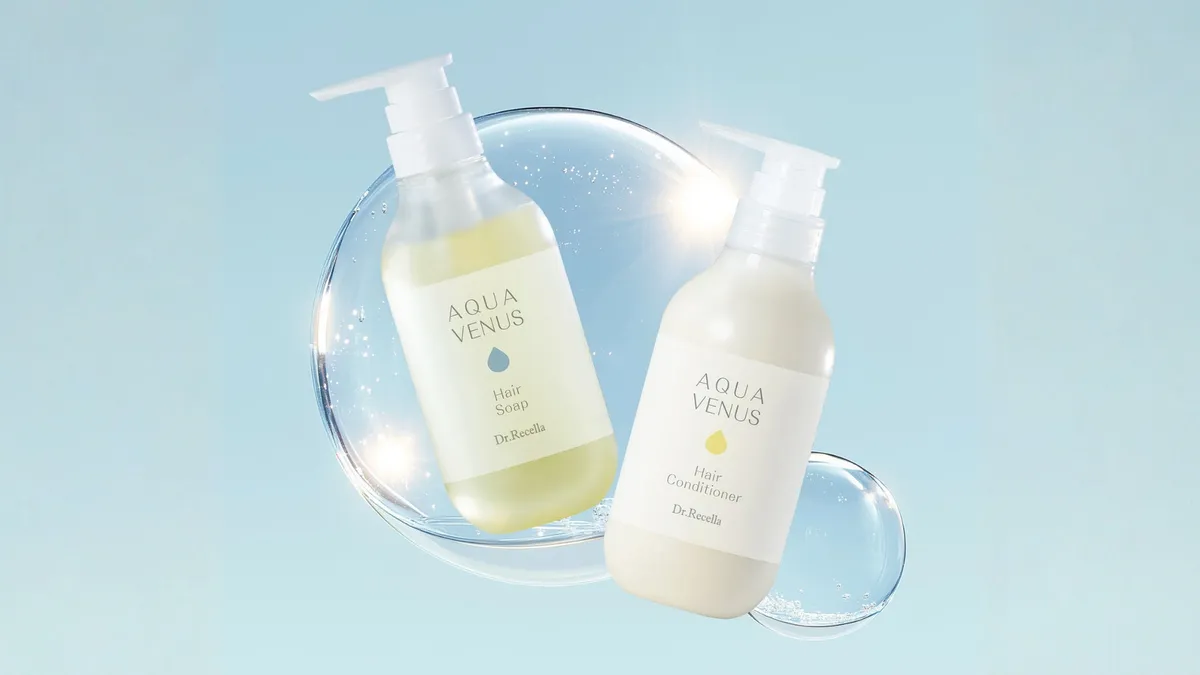リニューアルしたAQUA VENUSのヘアケア2品