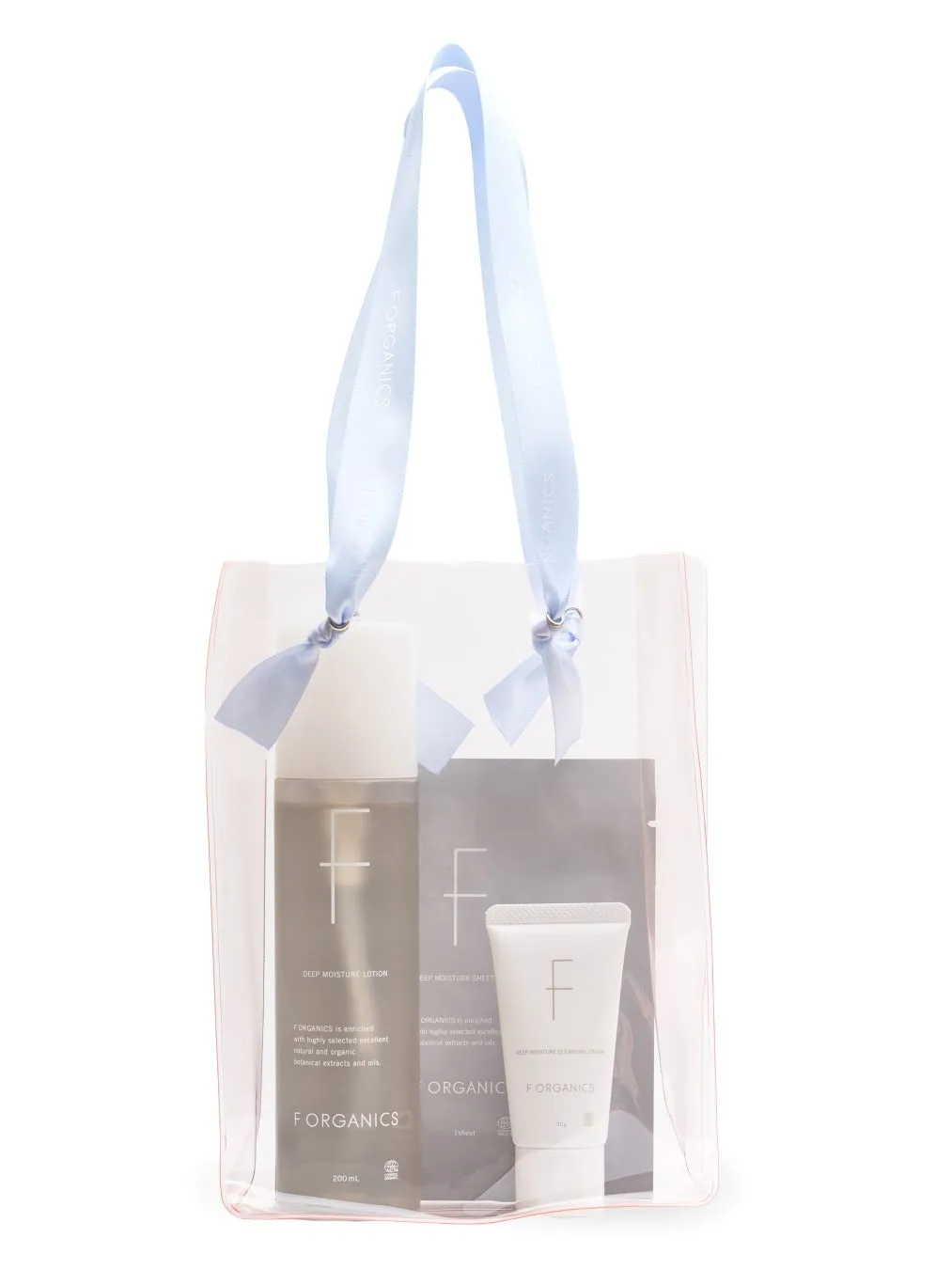 F ORGANICS モイスチャーローションキットの中身