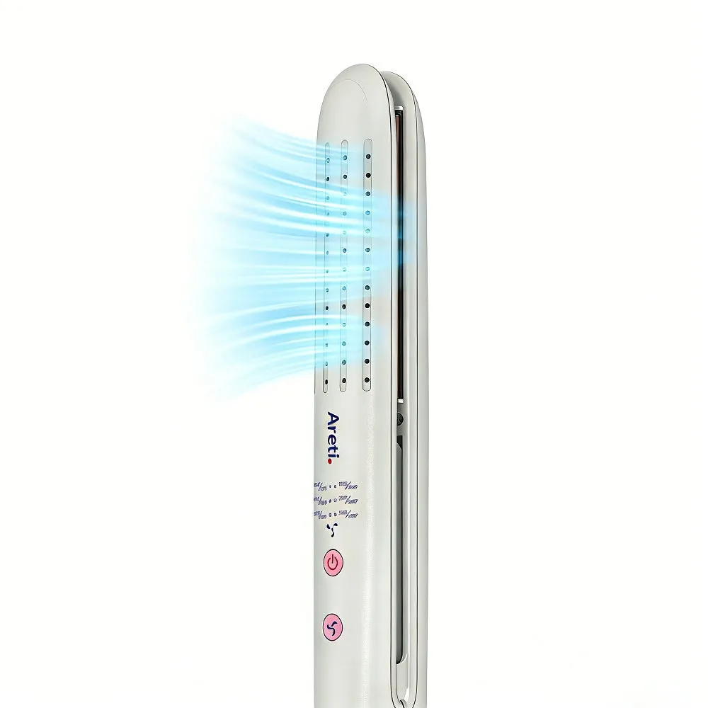 プレートの横から冷風が吹き出す送風機能のイメージ