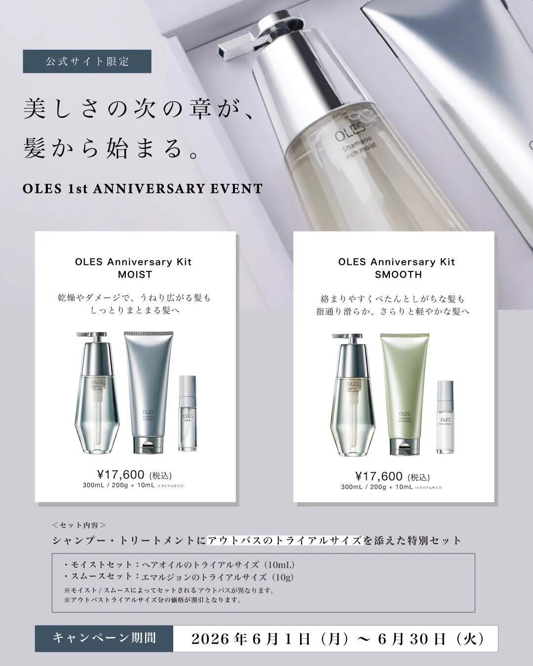 1周年記念限定キットの内容