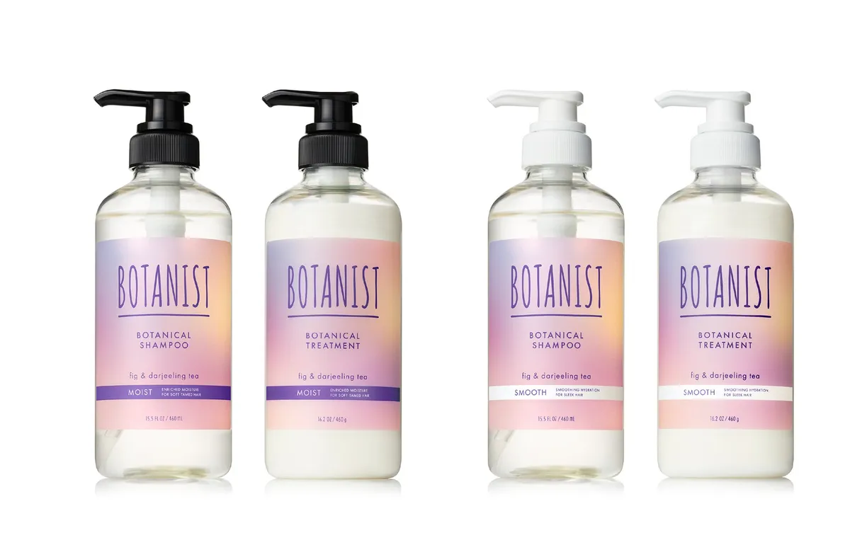 BOTANIST限定シャンプーとトリートメントのラインナップ
