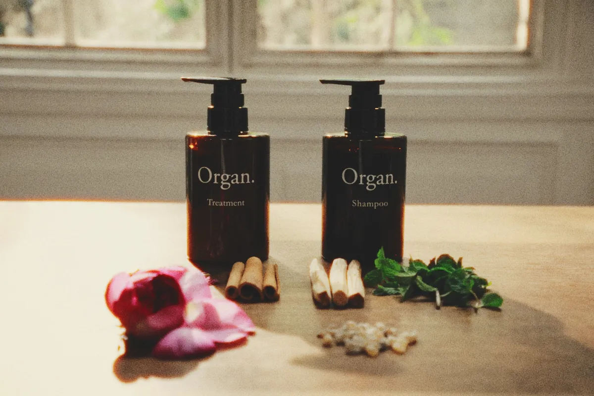 琥珀色のボトルが美しいOrgan.の商品