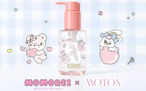 MOTON×MOMOREI限定ヘアオイルがPLAZAに登場!ピーチの香りとシルクのツヤ髪を叶えて♡
