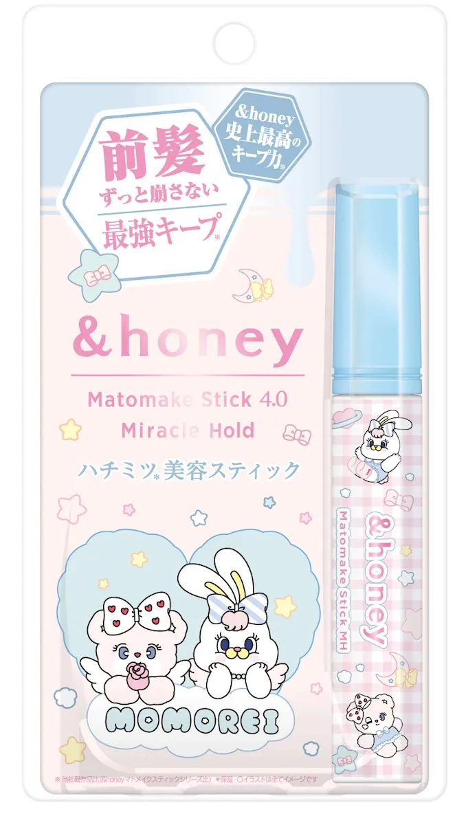 MOMOREIキャラクターが描かれた商品パッケージ